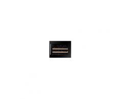Dunavox Cantina Linea Built-in ad incasso porta nera maniglia inox - classe A, 28 bottiglie