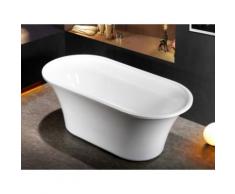 Vasca da bagno freestanding design 75x150xH58 cm - NOEMIE
