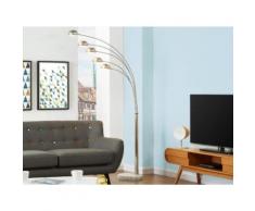 Lampada da terra STELLA - 5 punti luce - H 210 cm - Cromata