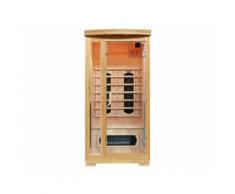Sauna Infrarossi 1 posto L90xP90xH190 cm 2580 W - OSVALD