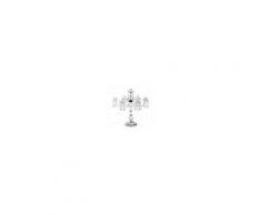 Hervit Creations Hervit candelabro cristallo Petit Louis 60cm