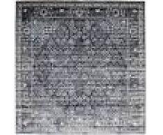 RugVista 250X250 Tappeto Quadrato Monza Moderno Vintage Violet Clair/Grigio Scuro Grandi