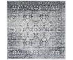 RugVista 250X250 Tappeto Pasha Moderno Vintage Quadrato Grigio Chiaro/Grigio Scuro Grandi