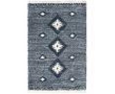 RugVista Tappeto Moderno Izar 200X300 Grigio Chiaro/Blu