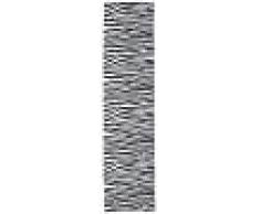 RugVista 70X210 Tappeto Zebra Moderno Alfombra Pasillo Grigio Scuro/Beige
