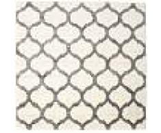 RugVista Tappeto Berber Shaggy Illusia 250X250 Moderno Quadrato Beige/Grigio Chiaro Grandi