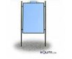 Bacheca Per Centro Storico Bifacciale 140x200 Cm H28790