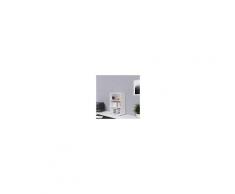 Arredo Interno Libreria ufficio 129 cm in legno Bianco frassinato Bianco