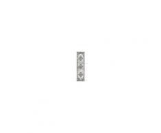 RugVista Tappeto Orientale Vintage Vega 80X400 Vintage Alfombra Pasillo Grigio Chiaro/Beige
