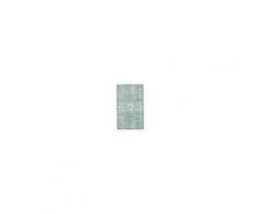 RugVista Tappeto Vintage Jacinda 100X160 Shabby Chic/Overdyed Orientale Grigio Chiaro/Blu Turchese