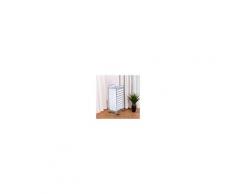 Costway Carrello cassettiera multiuso con 10 cassetti da cucina Contenitore con ruote a 10 ripiani per bagno trasparente