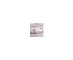 Costway Carrello da cucina con cassetti e maniglia Carrellino di servizio per domestico e ristorante 60x39x81cm Bianco