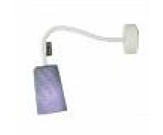 In-es.artdesign Abat-jour Paint A Stripe - Stripe Viola/White