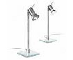 Linea Light Abat-jour a faretto Spotty - Grigio alluminio