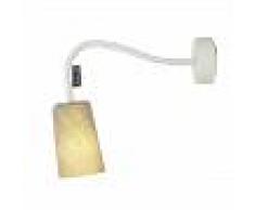 In-es.artdesign Abat-jour Paint A Stripe - Stripe Giallo/Bianco