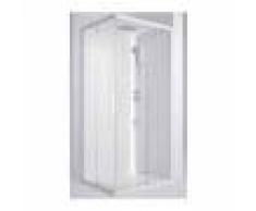 Novellini Glax1 2.0a G21a198dt5-1uu Cabina Sauna Basic 100x80 Dx C/tetto Miscel.Termo White-Trasparente Codice Prod: G21a198dt5-1uu