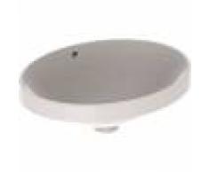 Geberit Variform Lavabo Ovale Soprapiano Incasso 50x40 Bianco Codice Prod: 500.708.01.2