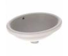 Geberit Variform Lavabo Sottopiano Ovale Incasso 42x33 Bianco Codice Prod: 500.748.01.2