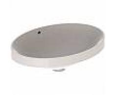 Geberit Variform 500.716.01.2 Lavabo Incasso Ovale 55x40 Soprapiano Bianco Codice Prod: 500.716.01.2