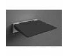 Koh-I-Noor Sedile Doccia Ribaltabile 32x32 Alluminio Lucido Antracite Codice Prod: 5468kn