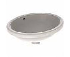 Geberit Variform 500.748.01.2 Lavabo Incasso Ovale 42x33 Sottopiano Bianco Codice Prod: 500.748.01.2