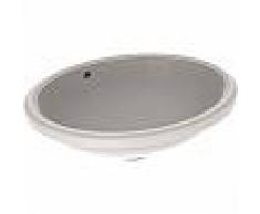 Geberit Variform 500.752.01.2 Lavabo Incasso Ovale 50x40 Sottopiano Bianco Codice Prod: 500.752.01.2