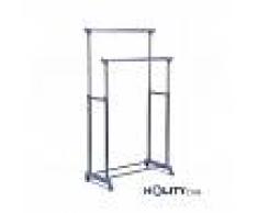 Appendiabiti Doppio Con Ruote H122_60