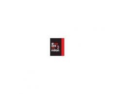 Hermet Plaid Pile We Are Ac Milan 120x150 - Colore - Nero Uni