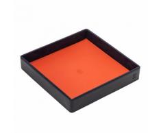DUDU Svuotatasche in Pelle Colorato di Design da Ingresso Porta Oggetti con Scatola Regalo Navy