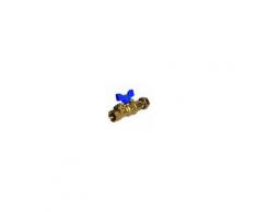 Valvola Acqua Piombabile 1/2'' X 3/4'' Con Ritegno 2 Uscite Prese Di Pressione E Girello