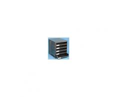Esselte Scaffalature per file Nero , 5 compartimenti, PS, 330 x 270 x 340mm, 24635