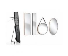 : Specchio da terra, parete, appendiabiti Crafty