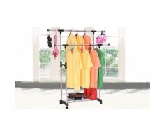 2570: Stand appendiabiti professionale - Doppio