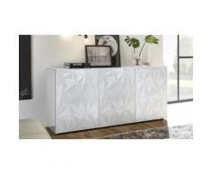 Mobili soggiorno TFT Furniture: Credenza con Vetrina Praga