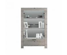 Credenza/Vetrina SAX, bianco