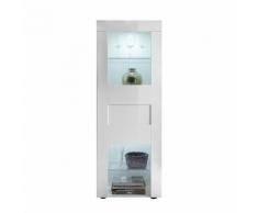 Credenza/Vetrina BUILD, bianco