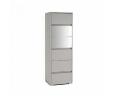 Settimino 6 cassetti ARIEL, grigio chiaro