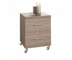 Cassettiera c/ruote BROOME wood cream