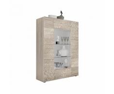 Credenza/Vetrina BREZ, rovere