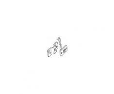 GO_MATIC Staffa Perno Quadro Interasse 48/60 Mm Con Culla