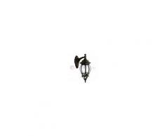 DURALITE SRL Boston Lanterna A Parete Per Esterni Classica Tradizionale H.50 Cm