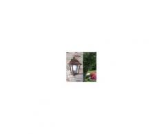 LIBERTI LAMP linea GARDEN Athena Mezza Lanterna A Parete Quadrata Classica Illuminazione Esterno Giardino