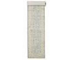 RugVista 80X500 Tappeto Moderno Ziegler Madison Vintage Alfombra Pasillo Grigio Chiaro/Beige Scuro