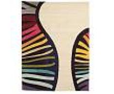RugVista 250X350 Tappeto Vases Moderno Beige/Porpora Scuro Grandi