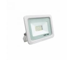 Mini Faro Proiettore Esterno 20w Faretto Ultra Sottile IP66 Bianco FE86-20W