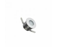 Faretto LED 1w 12v Calpestabile per Esterno, piscina, fontane Impermeabile IP65