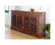 Credenza con 4 cassetti e 4 ante Teak massello - BALI II
