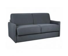 Divano letto a ribalta 4 posti in tessuto Grigio chiaro - Materasso larghezza 160 cm - Spessore 22 cm - CALIFE