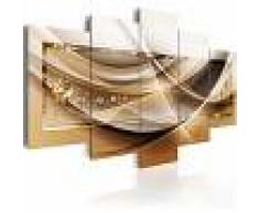 Bimago Quadro moderno Cornice d'oro XXL