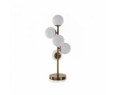 Lampada da terra GALAXY, ottone anticato